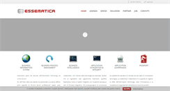 Desktop Screenshot of essematica.it