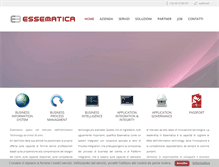 Tablet Screenshot of essematica.it